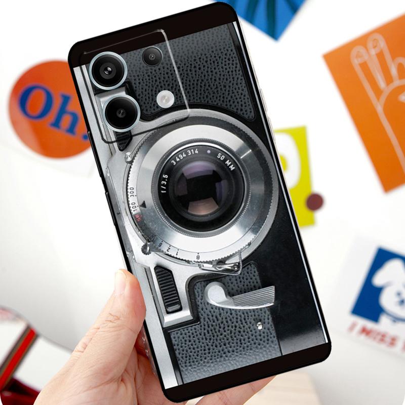 

Retro Classic Vintage Camera Funda For Xiaomi Redmi Note 11 10 12 13 14 15 Pro Plus Case For Redmi 15 10C 13C 12C 14C 15C Redmi 15C 4G