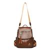 PU Backpack Women's Large Capacity Backpack Multifunctional Shoulder Bag