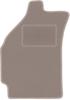 Beige Driver's Mat For: Chevrolet Matiz Hatchback (2004-2009)