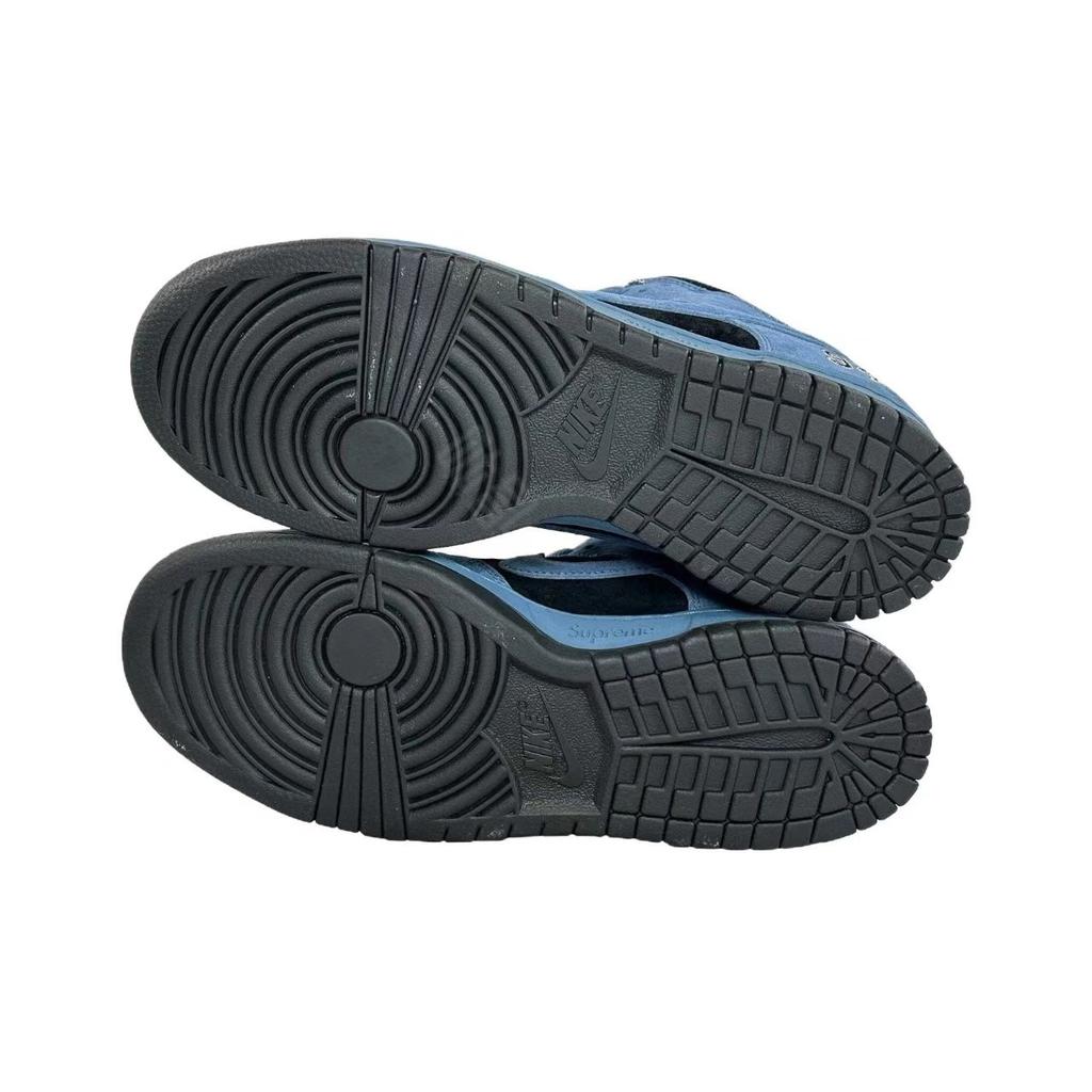 Nike Supreme X Dunk Low SB Ocean Fog Unisex Sneakers Blue Black HQ8487-400