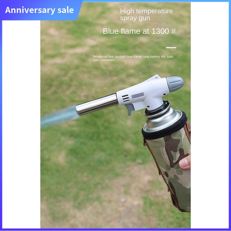 

AD23-Уличный гриль Автоматический поджигатель Многофункциональный огнемет (Топливо не включено) белый