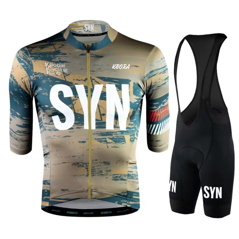 Herren Kurzarm Pro Team MTB Rennrad Kleidung Atmungsaktive Fahrradhemden Mountainbike Kleidung Sommer Atmungsaktives Radsportanzug Set 2026