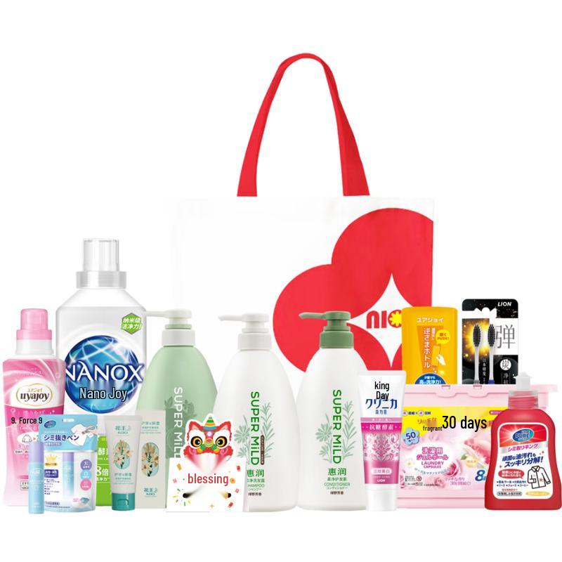 Lion King & Kao Assorted Personal Care & Cleaning 12-Piece Set