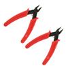2Pcs Micro Wire Cutter Sturdy Steel Silicone Handle Easy Operation Mini Flush Cutter for Electronics Repair Cutting