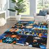 Inter Milan Area Rug Design For Foyer Outdoor Game Room Study Room Antislip Rug Anime Office Decor Birthdaychristmas Gift