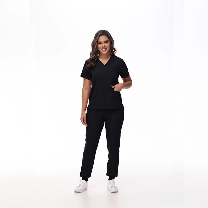 Beauty Salon Operating Room Doctors and Nurses Work Uniforms, Surgical Gowns, Quick-drying and Comfortable Stretch Hand-washing Gowns