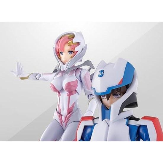 S.H.Figuarts Lacus Clyne (Pilot Suit Ver.) Ride-On Reproduction Set PVC ABS Material Approximately 130mm Painted Finished Product Figure