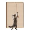 Cat Scratcher Wall Kitten Scratching Board with Toy Balls Sisal Vertical Indoor Couch Pet Furniture Protector Scratcher