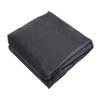 Outdoor Chair Cover Black Oxford Cloth Waterproof Wind Dust UV Proof Furniture Cover with Buckle Adjustable Drawstring