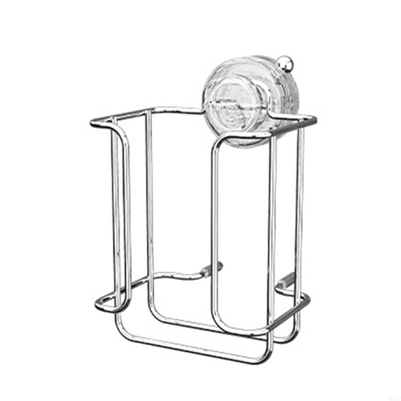 

Stylish Bathroom Tissue Holder Box With Easy To Install Suction Cup Mechanism X3UC прозрачный