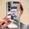 Case for TECNO CAMON 40,Pro 5G Trending Big Window Cover Mirror Phone Casing