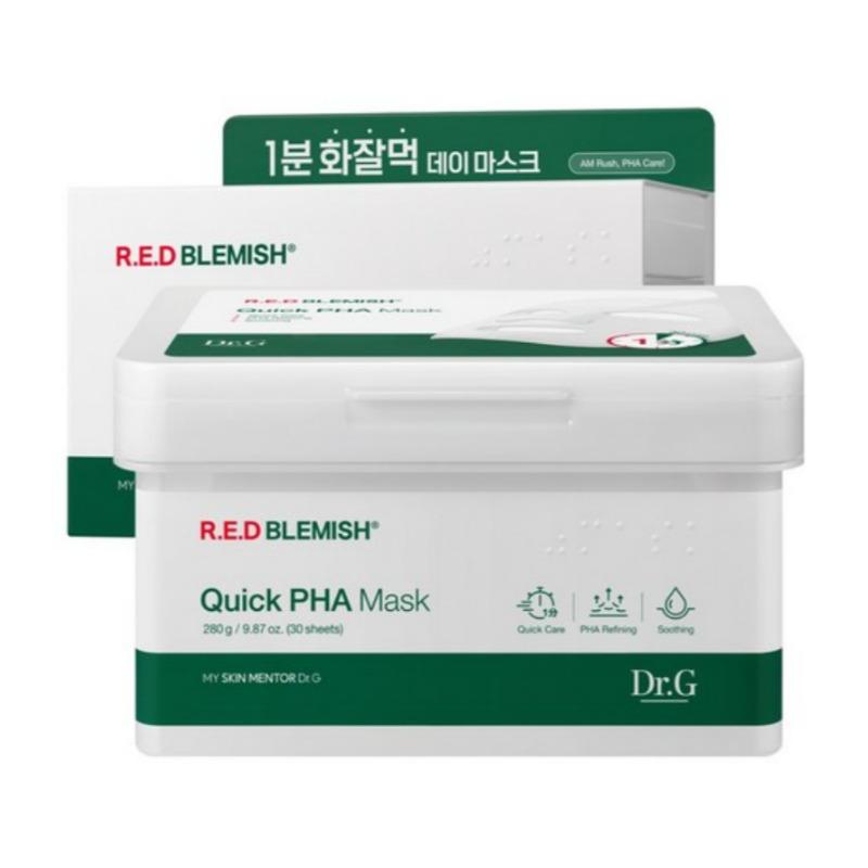 

Dr.G Red Blemish Quick PHA Mask (30 Sheets)