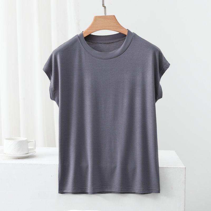 Summer Tops for Women T Shirts 2025 Short Sleeve Casual Soft Outfits Workout Clothes