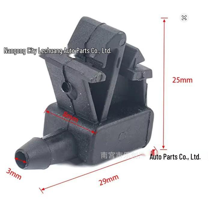 6438Z7 Spray Nozzle for Peugeot Citroen Front and Rear Windshields