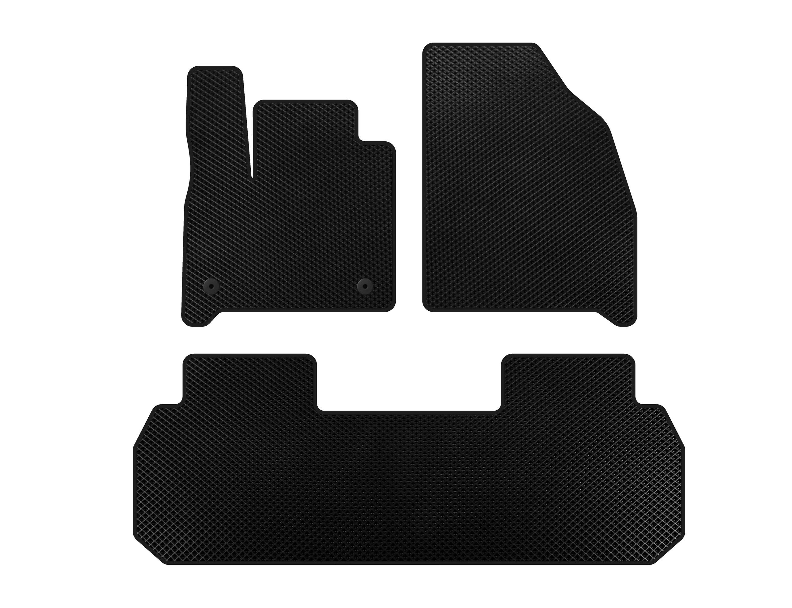 

EVA mats (2 rows, Black) for Chevrolet Traverse 2017- гг