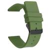 For Garmin Venu 3S Venu 2S Mini Watch Strap Replacement 18 Mm Sports Style Silicone Watchband with Black Buckle