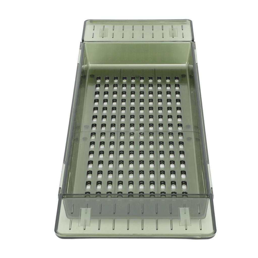 Bathtub Tray Table Extendable Draining Large Capacity Waterproof Bath Shelf for Bathroom