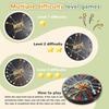 1 Set Kids Rope Untangling Game Twisted Rope Knots Challenge Board Game Logic Thinking Interactive Educational Elastic Rope Unhitching Toy