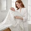 Cotton Muslin Swaddle Soft Swaddle Blanket Children Bedding Kids Bath Towel  Girls