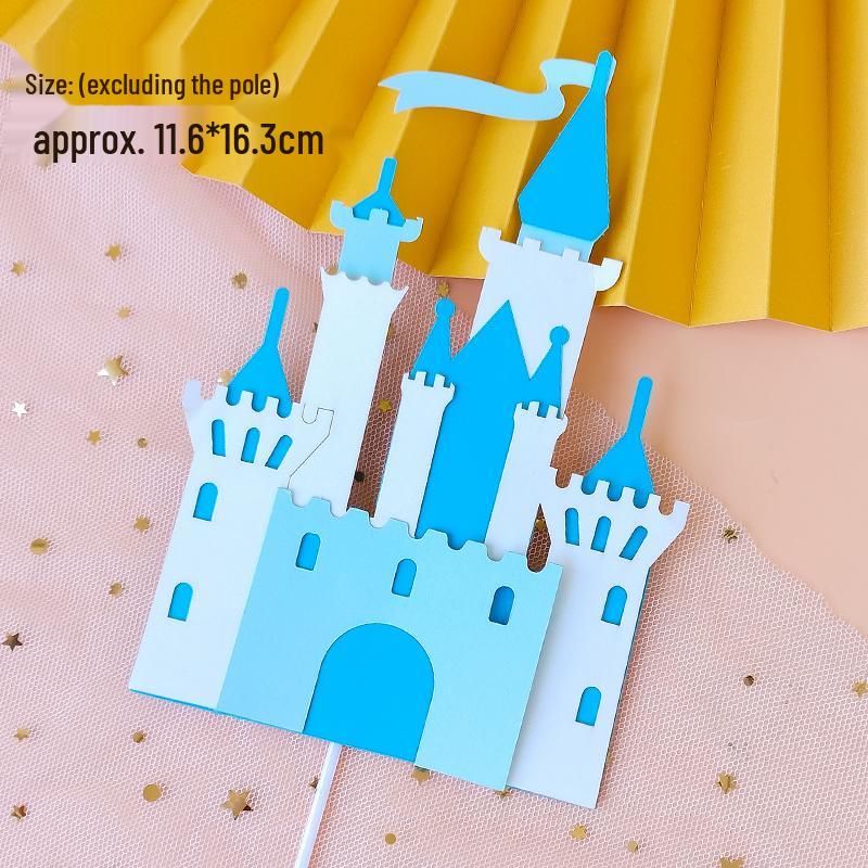 Princess and Prince Ferris Wheel Cake Topper for Birthday Decoration