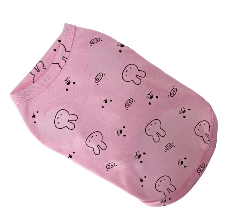 2023 Striped Pique Collared T-shirt for Pets XL