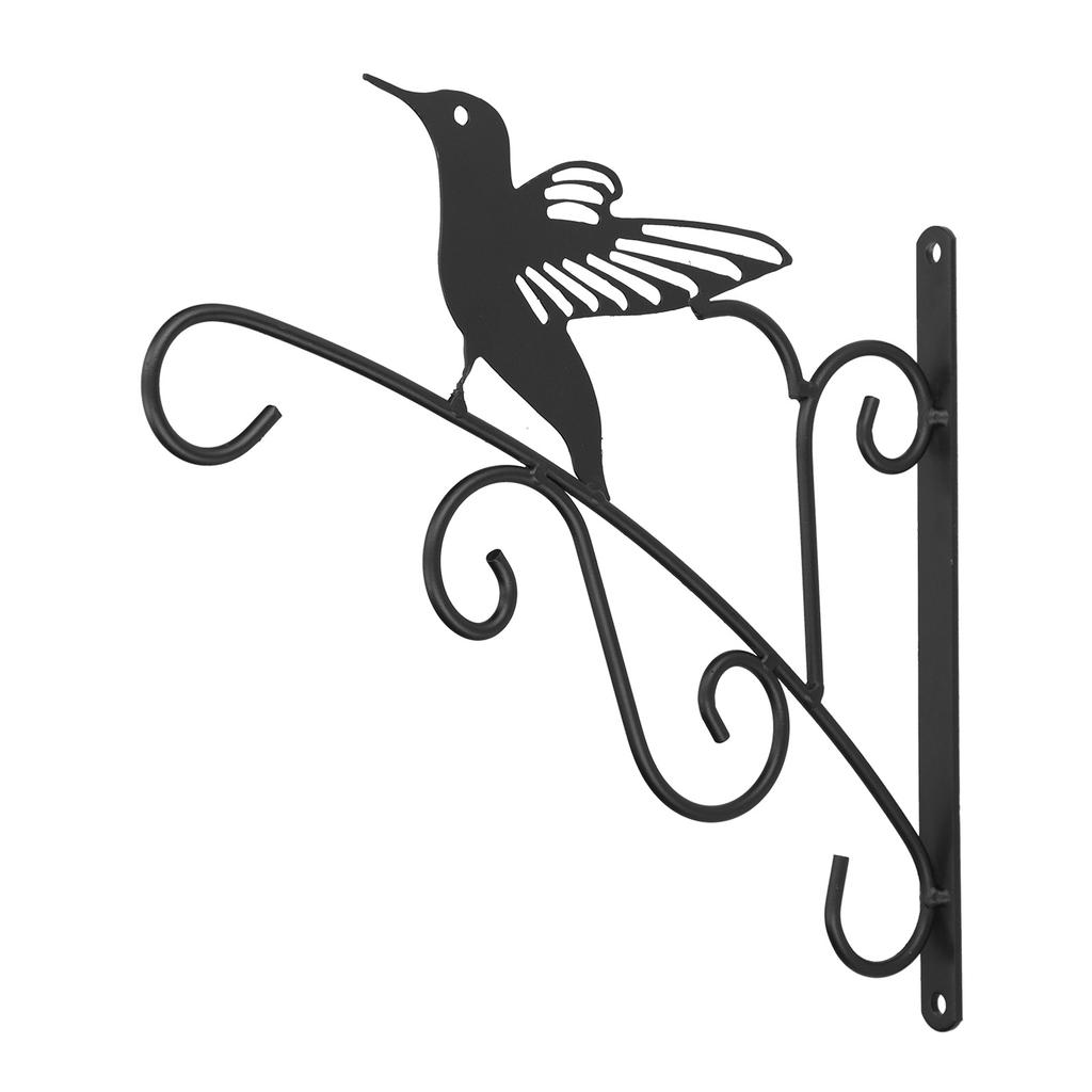 Hanging Plant Bracket Stable and Sturdy Iron Decorative Plant Hanger for Flower Bird Feeder LanternsAsuka