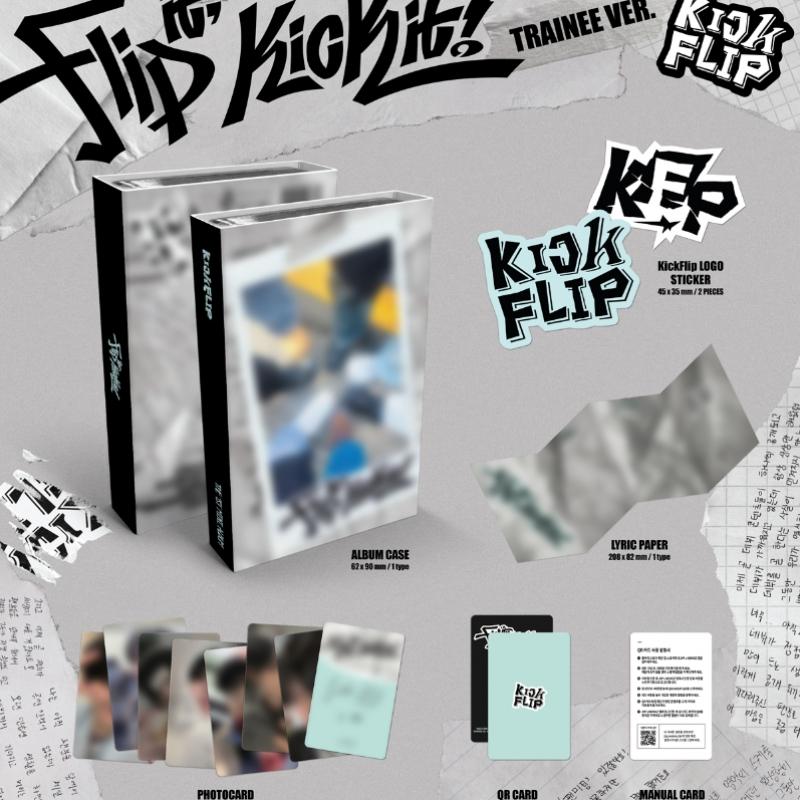 KickFlip   Flip It  Kick It    1st Mini Album  Trainee Ver. 