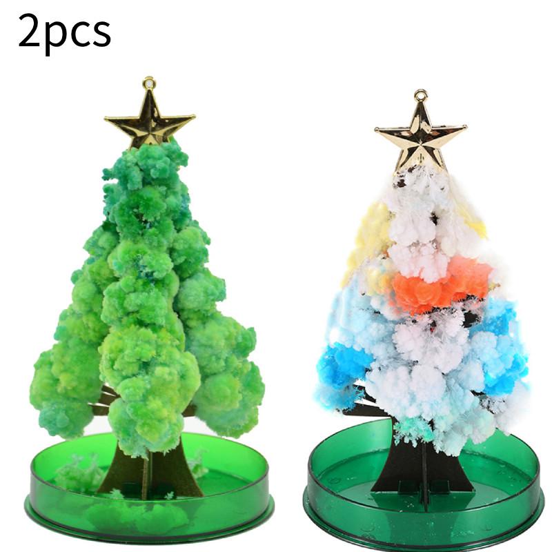 

Растущее Рождественское Волшебное Дерево Расцветающая Игрушка Наука Растущий Подарок Мальчики Девочки Color And Green