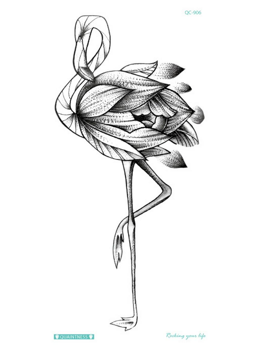 

Новые 3D Водонепроницаемые Наклейки Татуировки Цветы - Одноразовые и Оригинальный Дизайн 210x100 mm