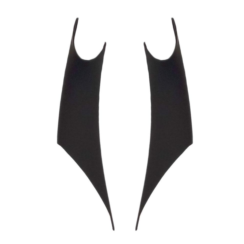 

4 шт., внутренняя дверная ручка, защитная накладка из АБС-пластика для BMW 3 4 серии M3 M4 F30 F80 F31 F32 F33 F34 F35 F36 Black-2 pcs