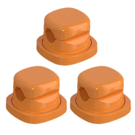 3/6 Adet 360 Derece Dönebilen Kablo Tutucu Yapışkanlı Ev Ofis Komodin Masa Kablo Düzenleyici Manyetik Tel Yönetimi Klipsi Şarj Kablosu Tutucu