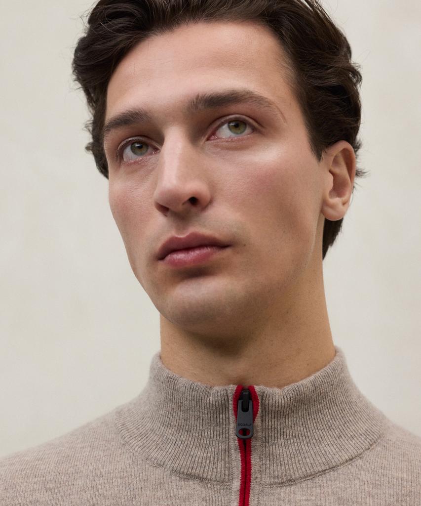 Ekoalpeu Men'S Beige Larch Sweater