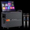 SANSUI Portable Karaoke Trolley Speaker