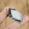 Mothers day Deal Sterling Silver Rainbow Moonstone Stone Wedding Pendant Jewelry