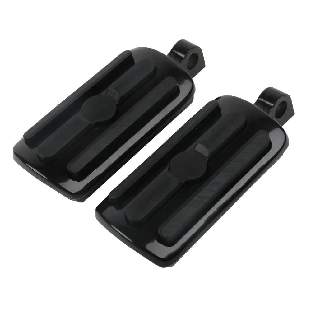 Universal Motorcycle Accessories Black rubber cruising footrests for Harley Dana Sportster High quality and durable