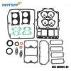 6F3-W0001 Powerhead Gasket Kit 6E5-W0001-01 For Yamaha 2T V4 115-130HP Outboard Engine 6E5-W0001-A2
