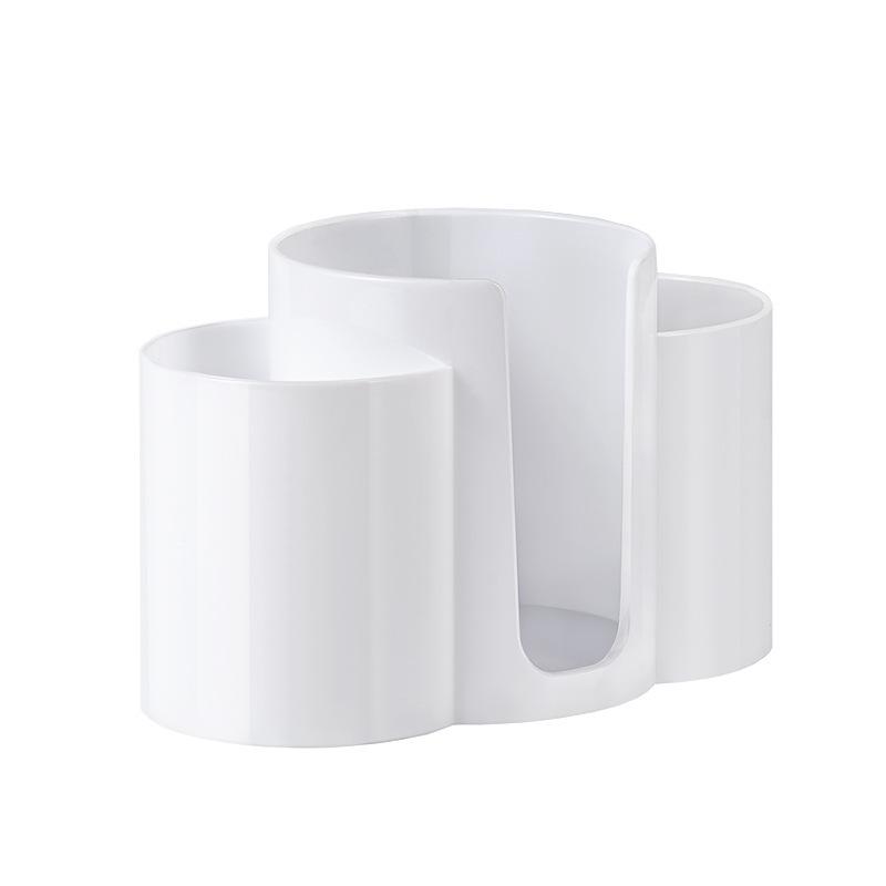 3-in-1 Makeup & Beauty Cotton Organizer Box for Cotton Pads, Swabs, Toothpicks, Dental Floss, Powder Puffs