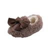 Toddler Girls Winter Fuzzy Slip-On Boots Soft Sole Princess Shoes 1-6 Years Cotton-Lined Warm Indoor Outdoor Footwear