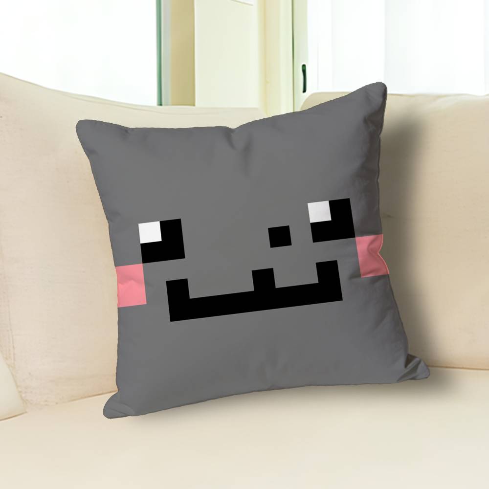 Funny N-Nyan Cat Pillow Cases for Bedroom Living Room Sofa Home Decor Polyester Cushion Cover with Zipper