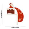 New Christmas Door Toppers Decor, HDoor Topper, Top Door Frame Corner Sign Decorations,Walls  Craft For Christmas Party Ornament