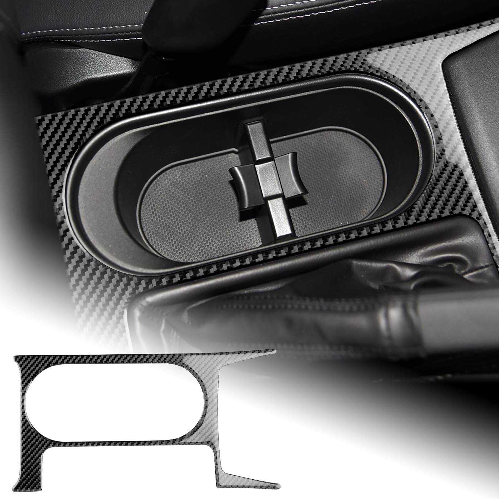 

AIRSPEED Отделка из углеродного волокна для интерьера консоли, подстаканника для воды для Subaru Forester 4-го поколения, на заказ, стильный интерьер для Subaru, включает чёрный