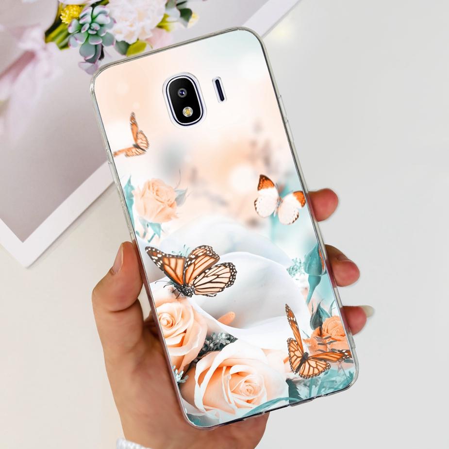 For Samsung Galaxy J4 2018 Case SM-J400F Luxury Clear Silicone Soft TPU Phone Case For Samsung J4 Plus J4+ J415F Back Cover Capa