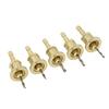5Pcs Countersink Drill Bit Set 14in Adjustable Hex Shank 2.84mm Cone Hole Counterbore Router with