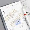 200 Pcs Heart Shaped Paper Clips Cute Decorative Love Paperclips with Transparent Storage Box for Ho