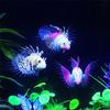 Fish Bowl Aquarium Fake Fish Decoration Floating Silicone Luminous Ornamental Fake Fish Fluorescent Simulation Color Lionfish Ornaments