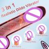 Realistische Heizung Stoßdildo G-punkt Klitoris Anal Stimulator Silikon Saugnapf Riesigen Penis Erwachsene Sex Spielzeug für Frauen Paar