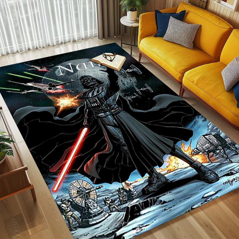 Personalized Name Yoda's Legacy Living Room Non-Slip Area Rug Soft Carpet for Bedroom Kids Playroom Sofa Office Home Decor Doormat