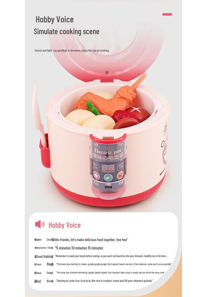 Smart Spray Pretend Play Kitchen Set with Lights & Voice
