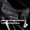 Wasserdichte Hartschalen-Fahrrad-Handytasche Radsport-Aufbewahrungspaket Fahrrad-Vorderrahmen-Tasche Radsport-Vorderoberrohr-Tasche Langlebig