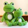 Adorable Green Frog Plush Doll - Perfect Bedtime Toy & Birthday Gift for Girls
